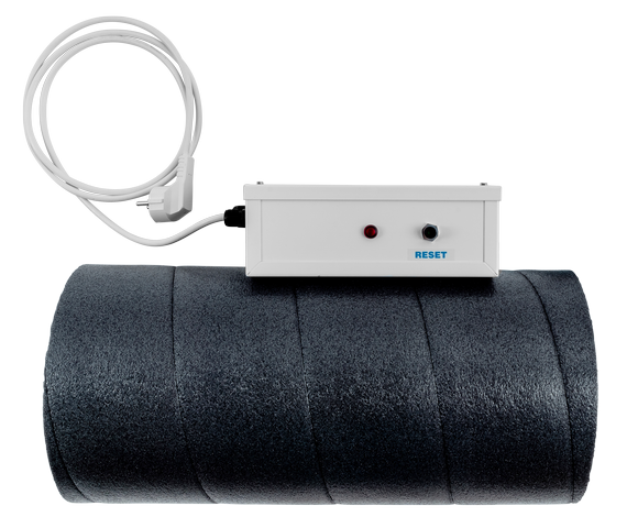 Elektrisches Nachheizregister Wolf für Lüftungsgerät CWL-300/CWL-F-300 Exc. 1000 W / DN 160