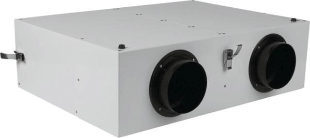Schalldämpfer Wolf DN 125 für Zu-und Abluft,Länge 482 mm
