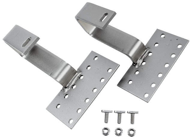 Wolf Falzziegel-Haken Aluplus 2 Stück, niedrige Dachlattung, 8mm