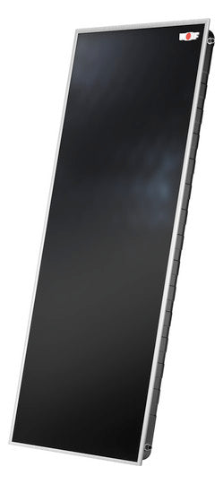 Hochleistungs-Sonnenkollektor Wolf TopSon F3-1,Glashalteleiste silber hochkant