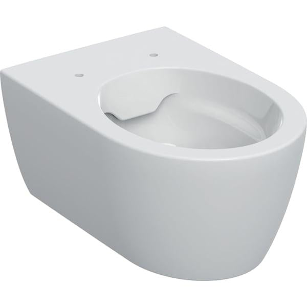 Wandtiefspülklosett Geberit iCon spülrandlos,Ausladung 530 mm weiß