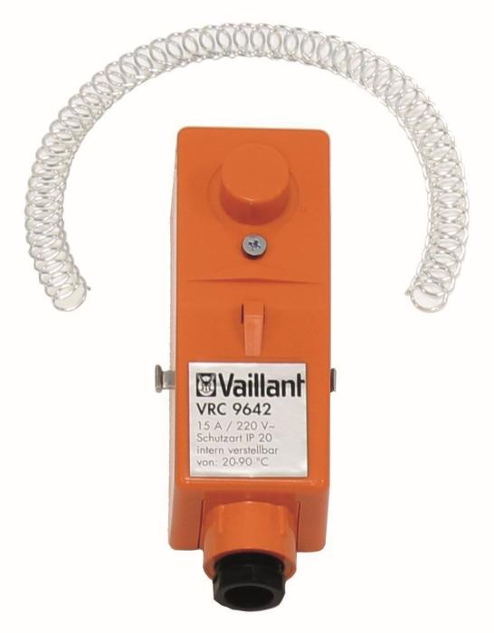 Anlegethermostat Vaillant mit Umschaltkontakt VRC 9642