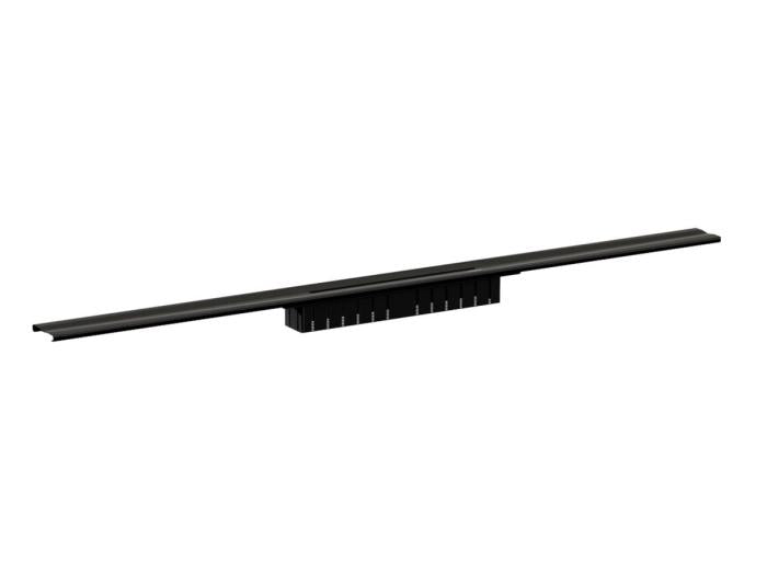 Duschrinne Sanibel 4001 mit Präzisionsgefälle 120 cm / Edelstahl Anthrazit