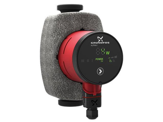 Grundfos Hocheffizienz Umwälzpumpe Alpha3 25-40,Baulänge 180 mm 1 x 230 V / G 1 1/2 / DACH