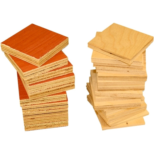 Wolf Sparrenbeilagen Set zum Höhenausgleich 80 x 80 mm