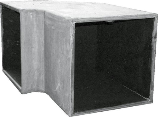Luftkanal Bogen 90° Wolf DN 600 x 600 mm