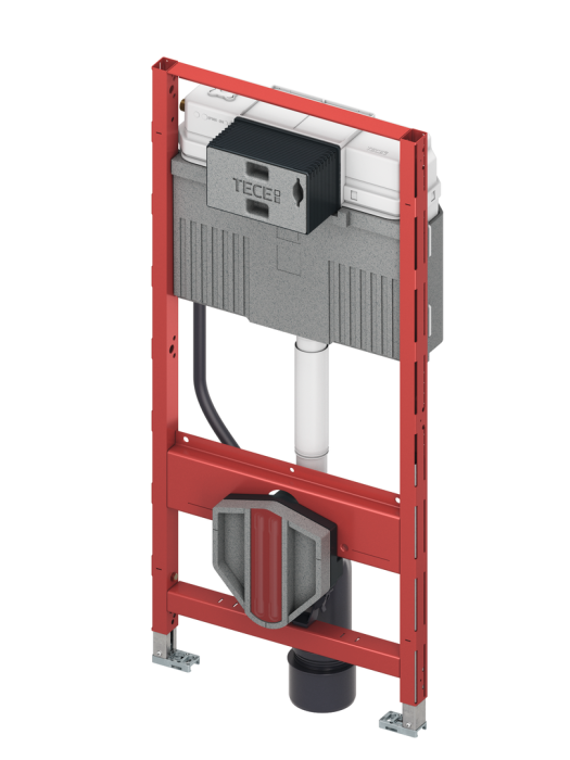 WC-Modul mit Uni-Spülkasten TECEprofil Bauhöhe 112 cm