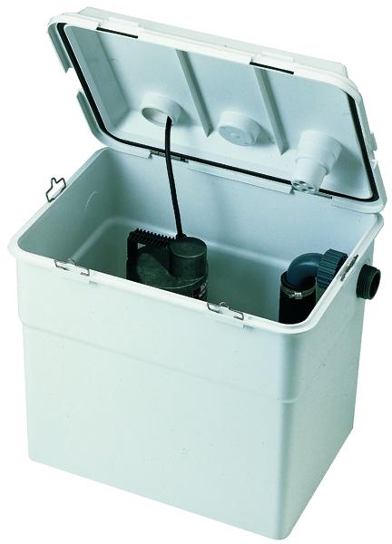 comfort-Hebeanlage für häusl. Grauwasser Novabox 30/300.1M-SV 230 Volt