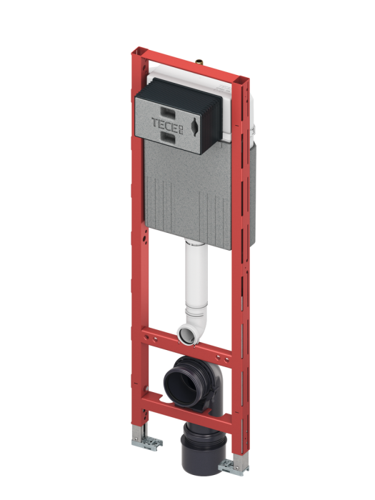 WC-Modul TECEprofil mit Compact 320-Spülkasten, Bauhöhe 1120 mm
