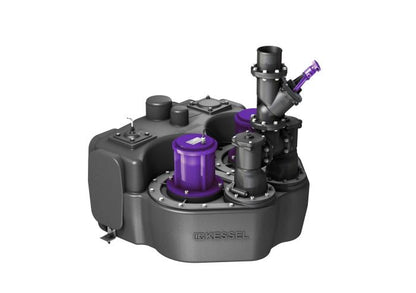 Kessel Hebeanlage Comfort Aqualift F Duo 2 Pumpen SPF1500-S3, 400 V