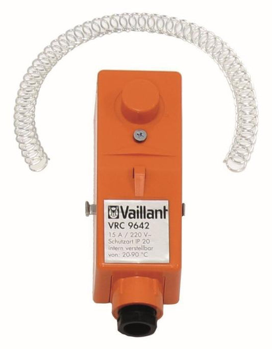 Anlegethermostat Vaillant mit Umschaltkontakt VRC 9642