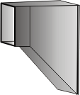 Luftkanalansaugreduzierung Wolf von 1320x825 mm auf 600x600 mm