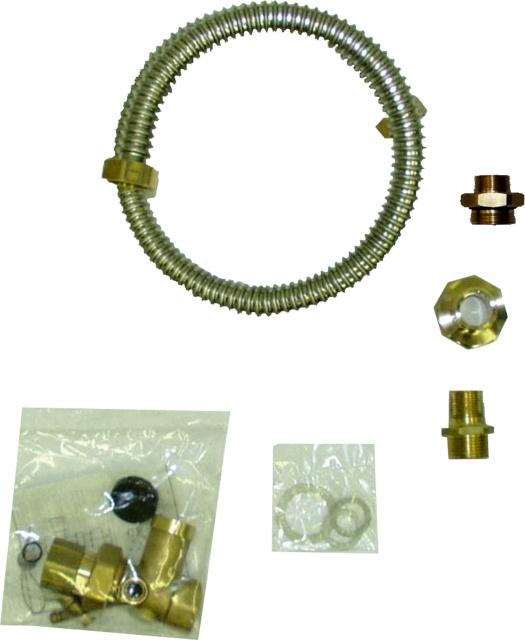 Anschluß-Set Wolf für Ausdehnungsgefäß 25-50 ltr. mit Kappenventil 3/4"