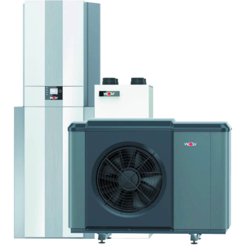 Wolf Haustechnikzentrale CHT-Monoblock Typ: CHT-07/300-50S, inkl. CHA und KWL