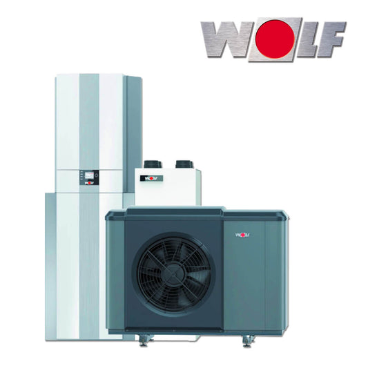 Wolf Haustechnikzentrale CHT-Monoblock Typ: CHT-10/300, inkl. CHA und KWL